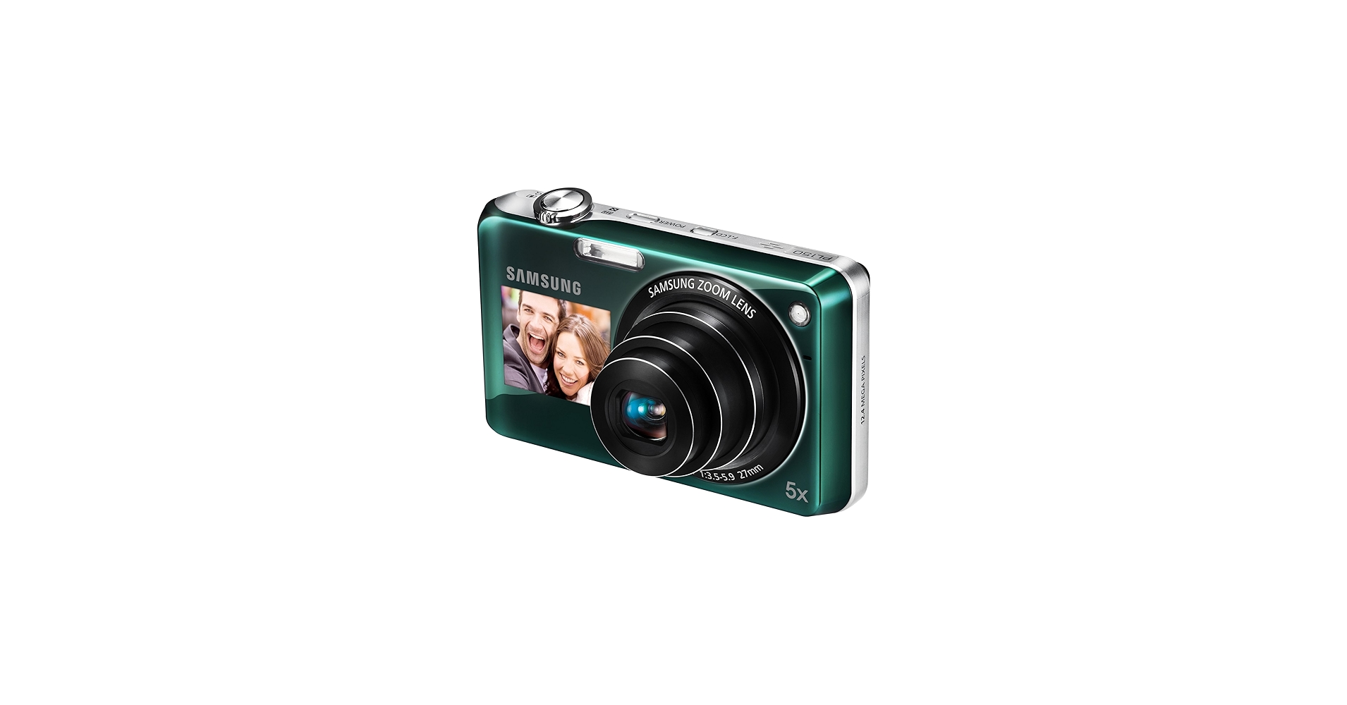 Samsung PL150 Digital Camera - Green (12.2 MP, 5x Optical